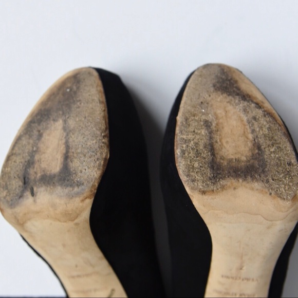 Sexy B Brian Atwood Black Pump Sz 7 - Picture 6 of 6